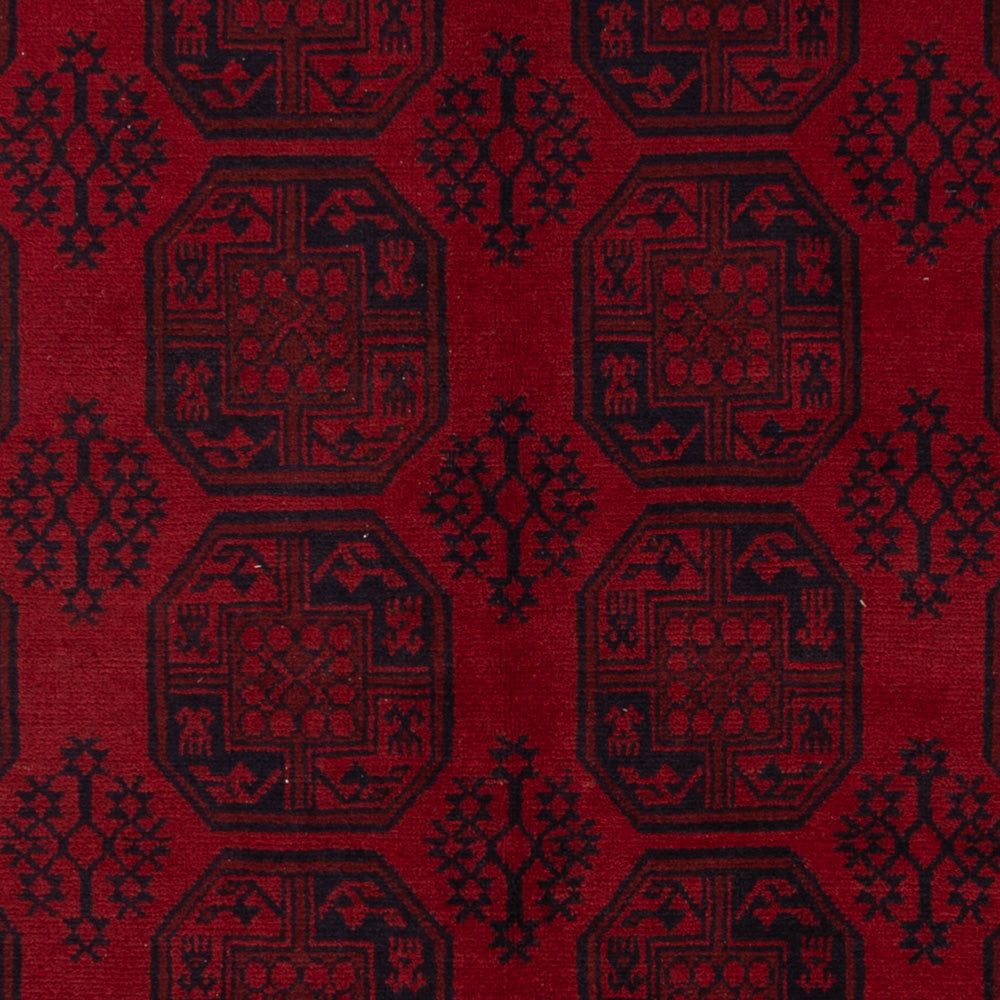 Afghan Rug - Filpa - 300 x 245 cm - red