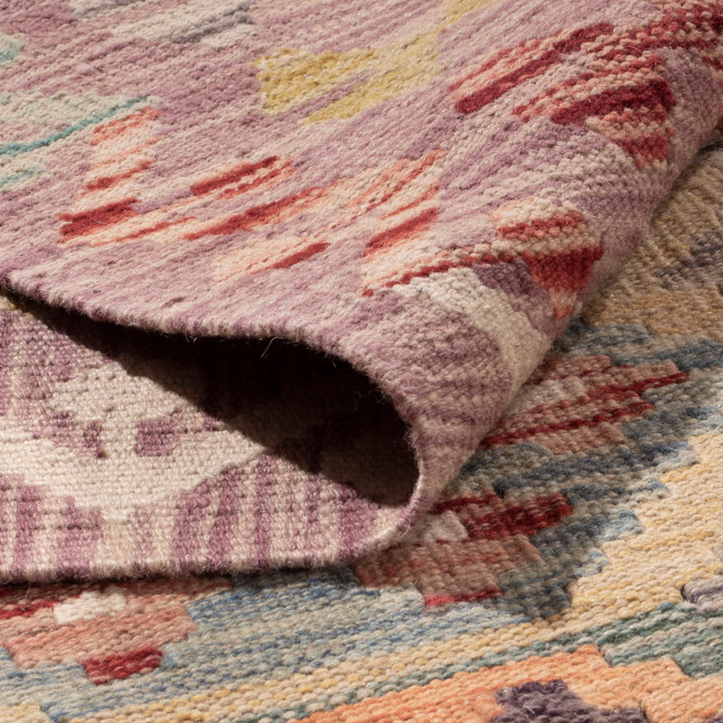 Kelim Rug - Splash - 403 x 314 cm - colorful