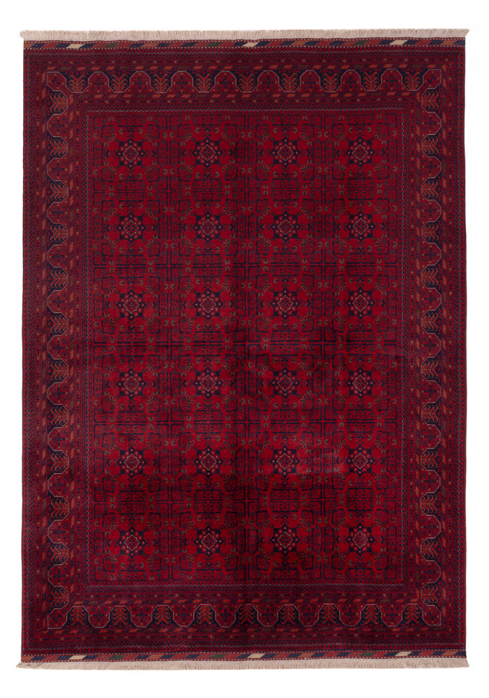 Afghan Rug - Royal - 235 x 170 cm - red