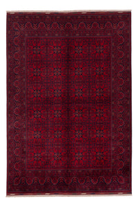Afghan Rug - Royal - 248 x 170 cm - red
