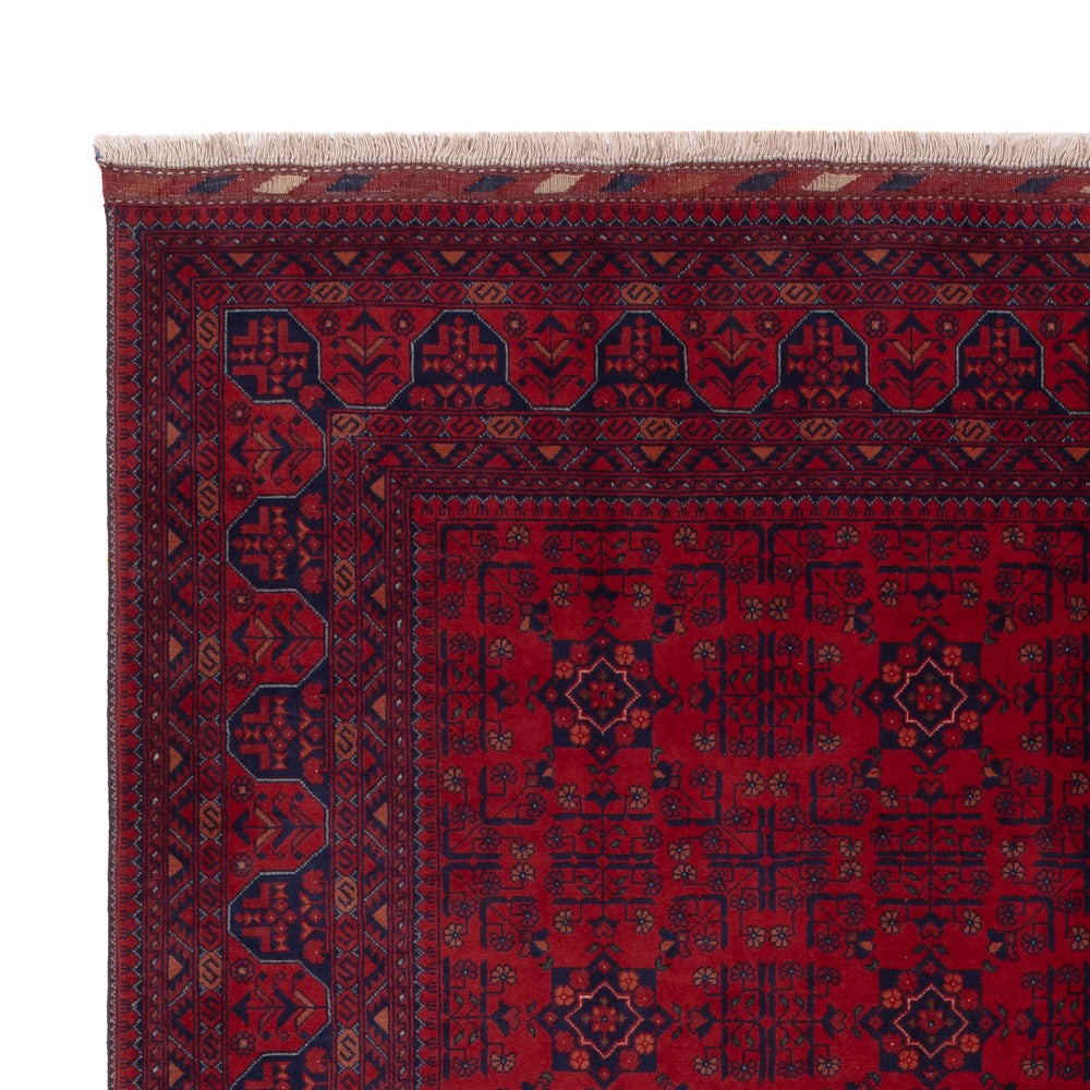 Afghan Rug - Royal - 242 x 172 cm - red