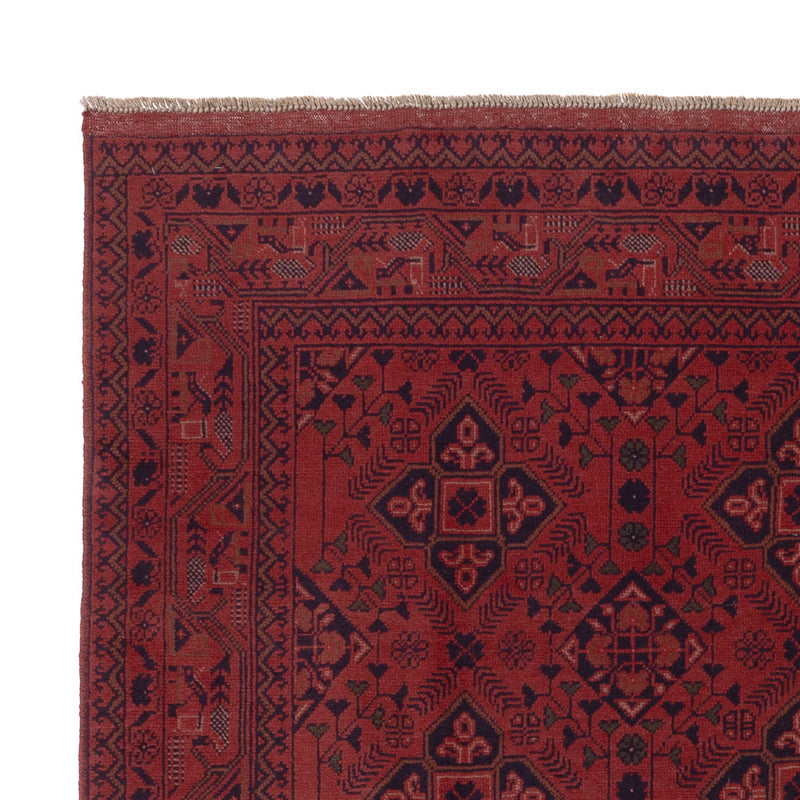 Afghan Rug - Kunduz - 233 x 171 cm - red