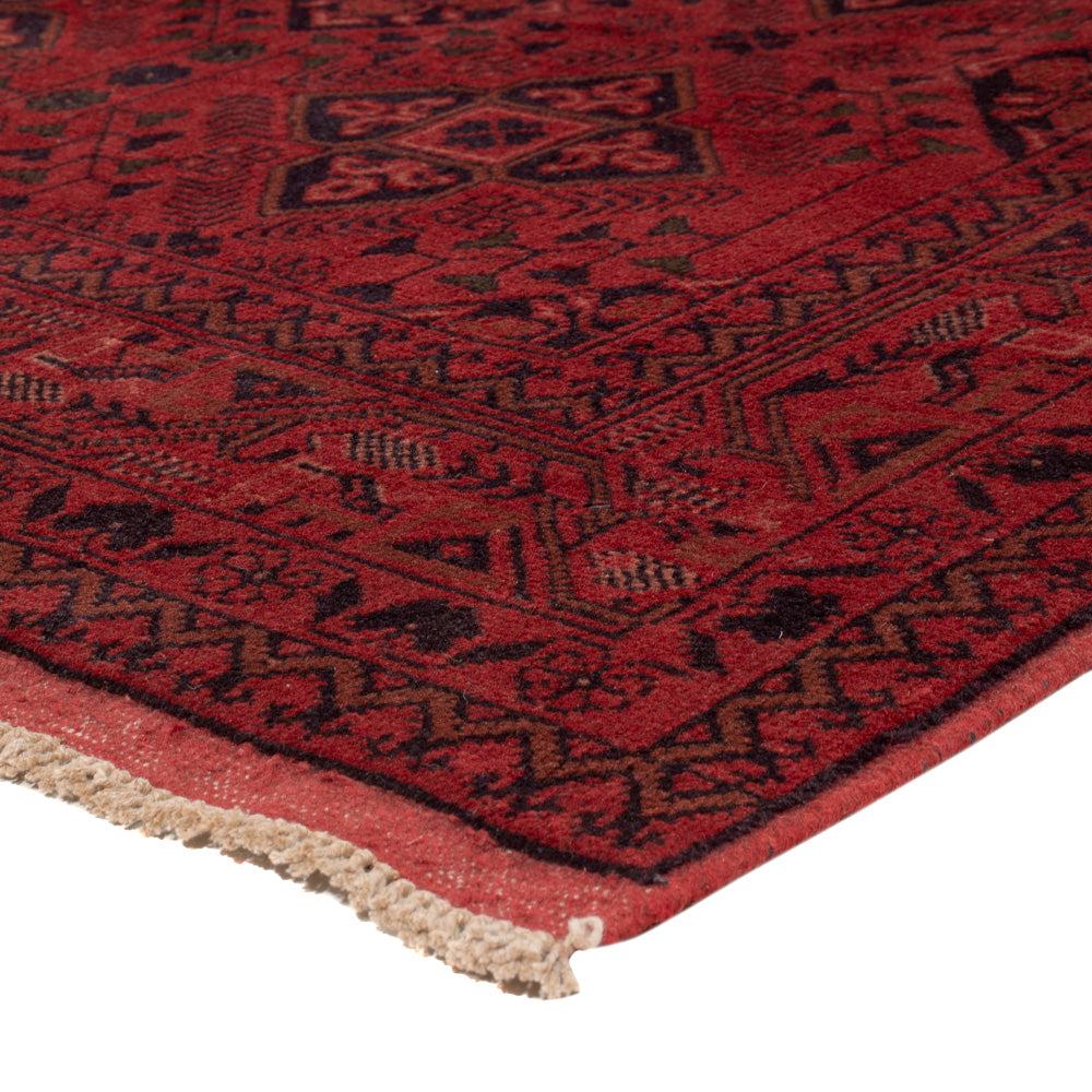 Afghan Rug - Kunduz - 233 x 171 cm - red