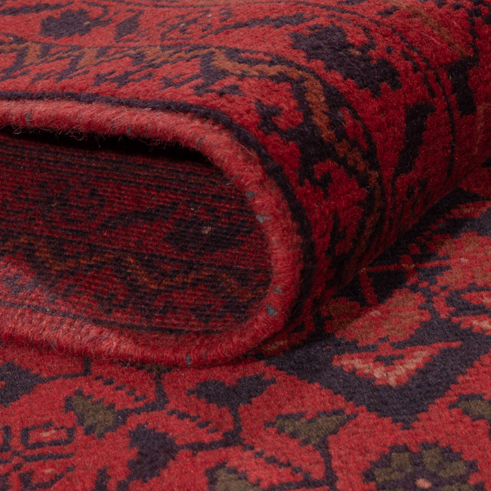 Afghan Rug - Kunduz - 233 x 171 cm - red