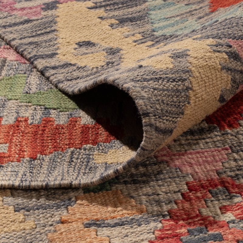 Kelim Rug - Splash - 354 x 257 cm - colorful