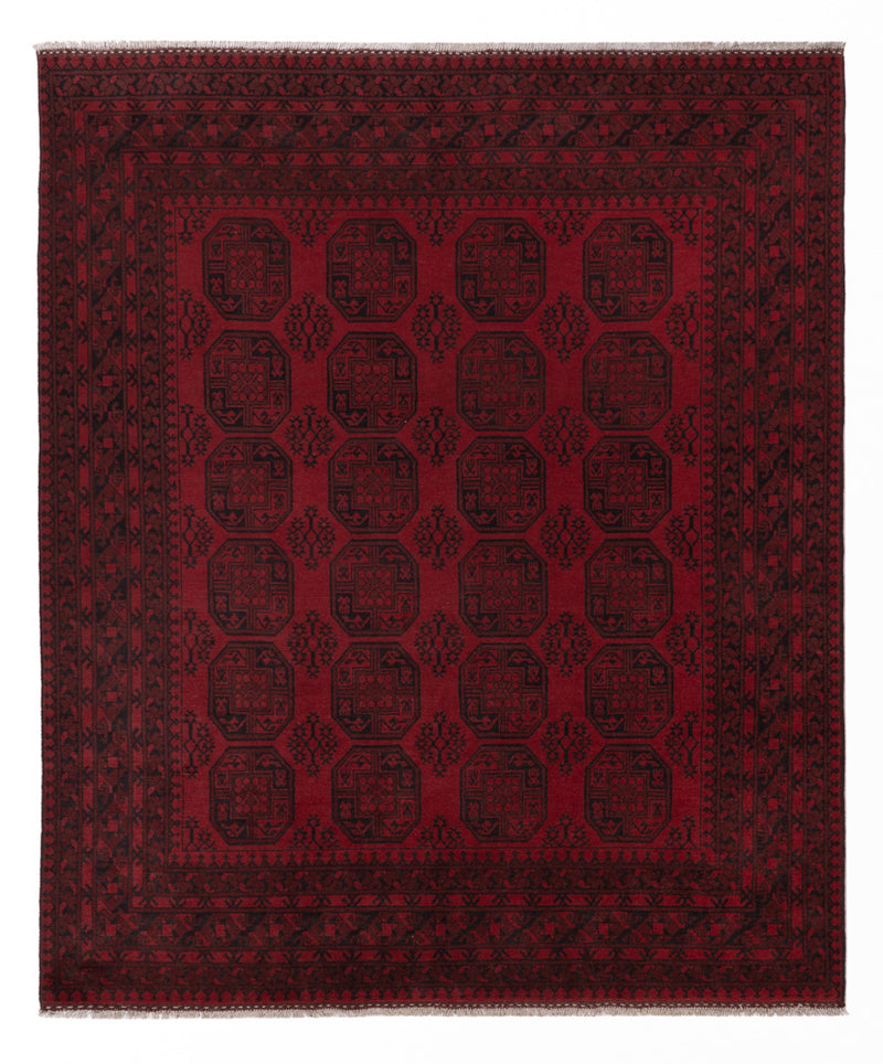 Afghan Rug - Filpa - 301 x 249 cm - red