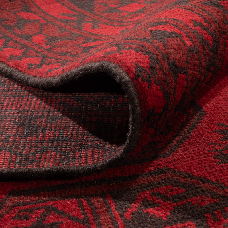 Afghan Rug - Filpa - 301 x 249 cm - red