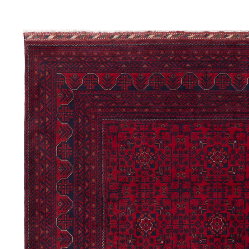 Afghan Rug - Kunduz - Royal - 366 x 255 cm - red
