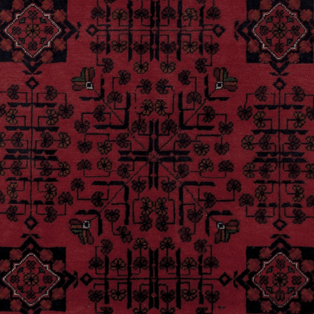 Afghan Rug - Kunduz - Royal - 196 x 148 cm - red