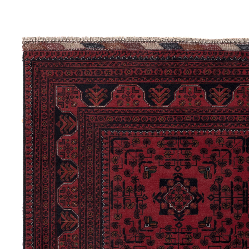 Afghan Rug - Kunduz - Royal - 196 x 148 cm - red