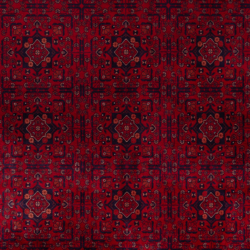 Afghan Rug - Royal - 354 x 255 cm - red