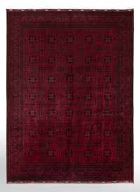 Afghan Rug - Royal - 352 x 255 cm - red