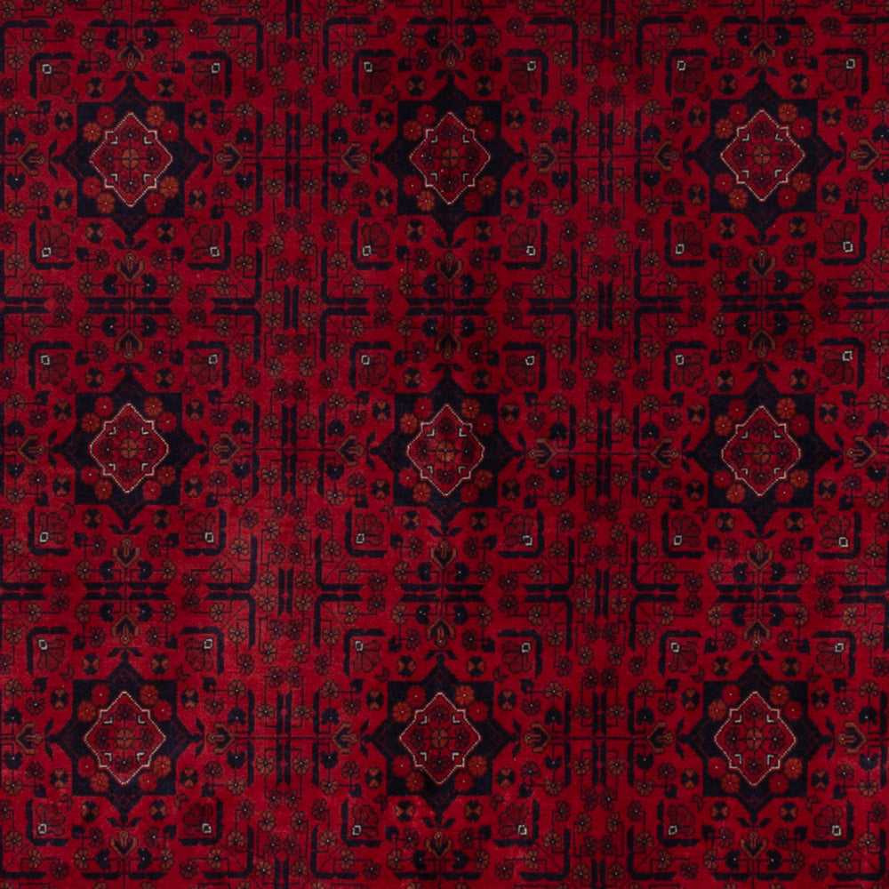 Afghan Rug - Royal - 352 x 255 cm - red