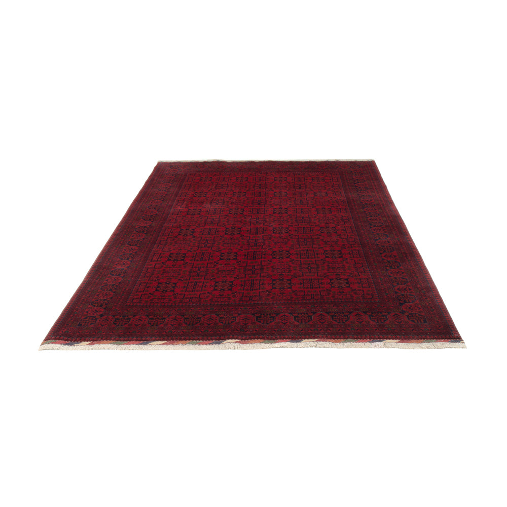 Afghan Rug - Royal - 243 x 172 cm - red