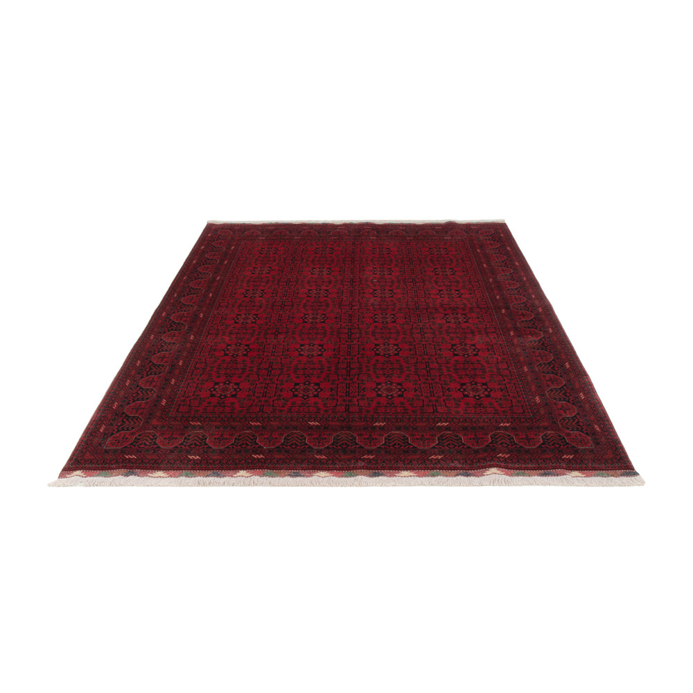 Afghan Rug - Royal - 240 x 173 cm - red