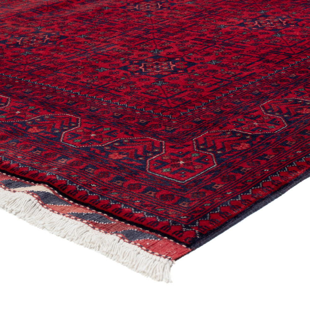 Afghan Rug - Royal - 242 x 172 cm - red