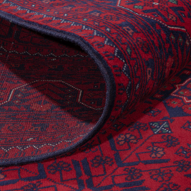 Afghan Rug - Royal - 242 x 172 cm - red