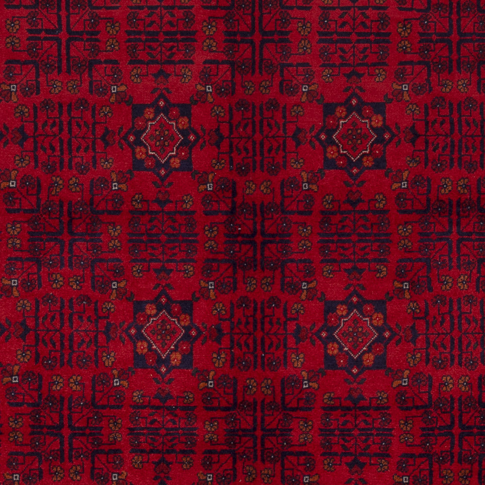 Afghan Rug - Royal - 241 x 170 cm - red