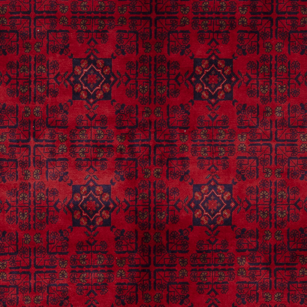 Afghan Rug - Royal - 242 x 173 cm - red