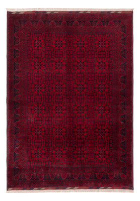 Afghan Rug - Royal - 241 x 173 cm - red