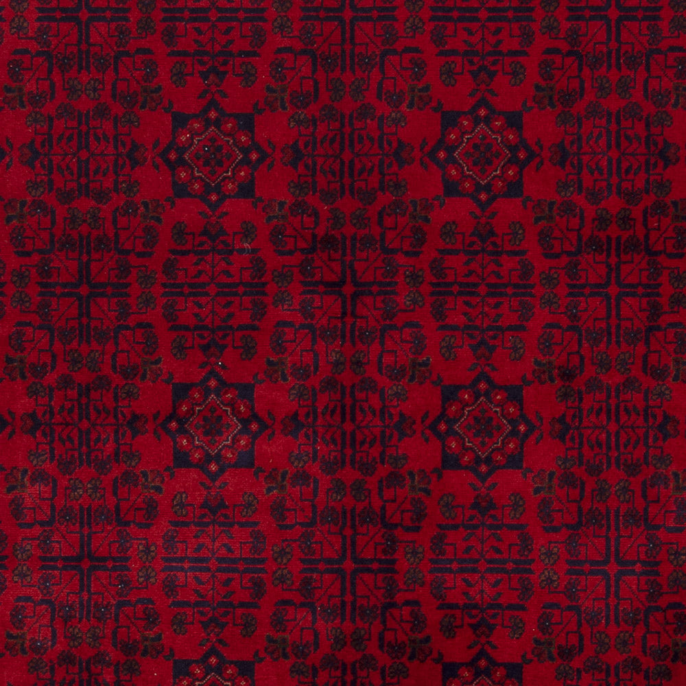 Afghan Rug - Royal - 241 x 173 cm - red