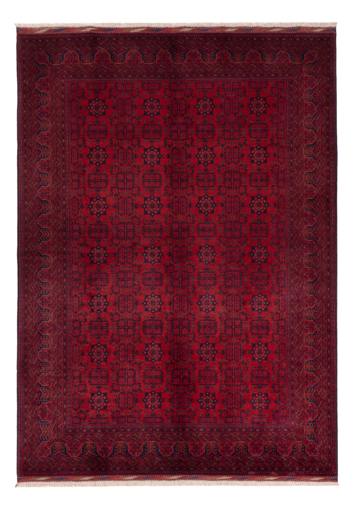 Afghan Rug - Royal - 244 x 172 cm - red
