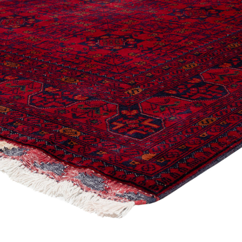 Afghan Rug - Royal - 233 x 172 cm - red
