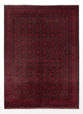 Afghan Rug - Kunduz - 346 x 250 cm - red