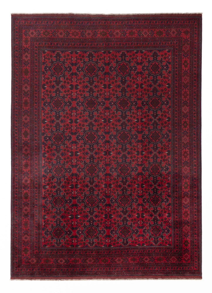 Afghan Rug - Kunduz - 345 x 248 cm - red