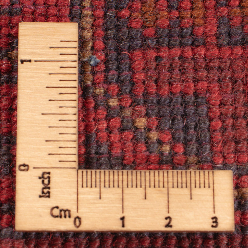 Afghan Rug - Kunduz - 225 x 178 cm - red