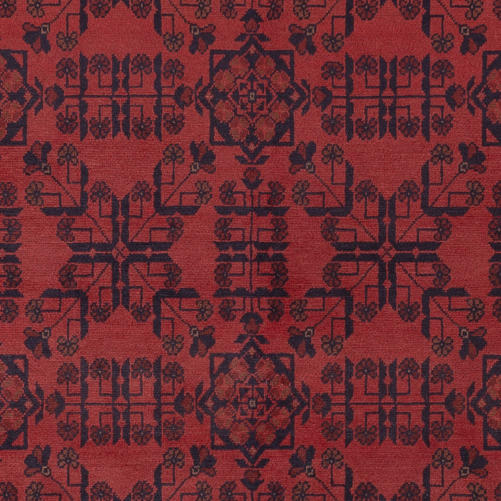 Afghan Rug - Kunduz - 240 x 175 cm - red