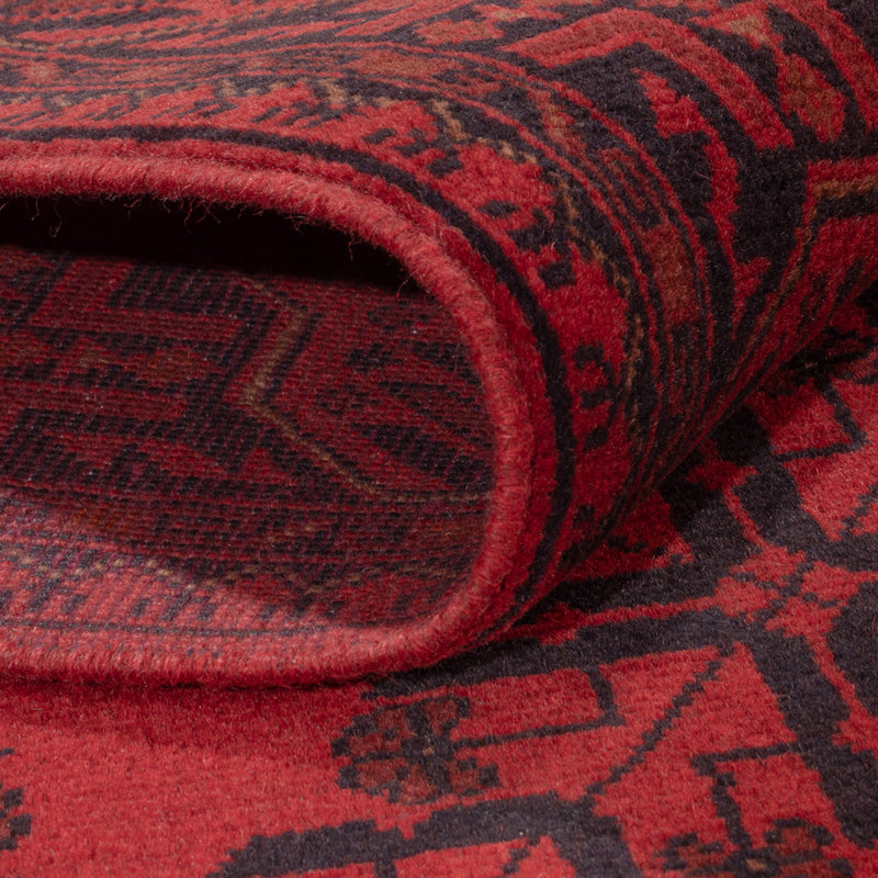 Afghan Rug - Kunduz - 240 x 175 cm - red