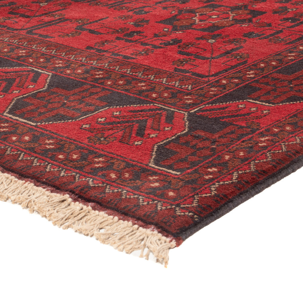 Afghan Rug - Kunduz - 230 x 171 cm - red