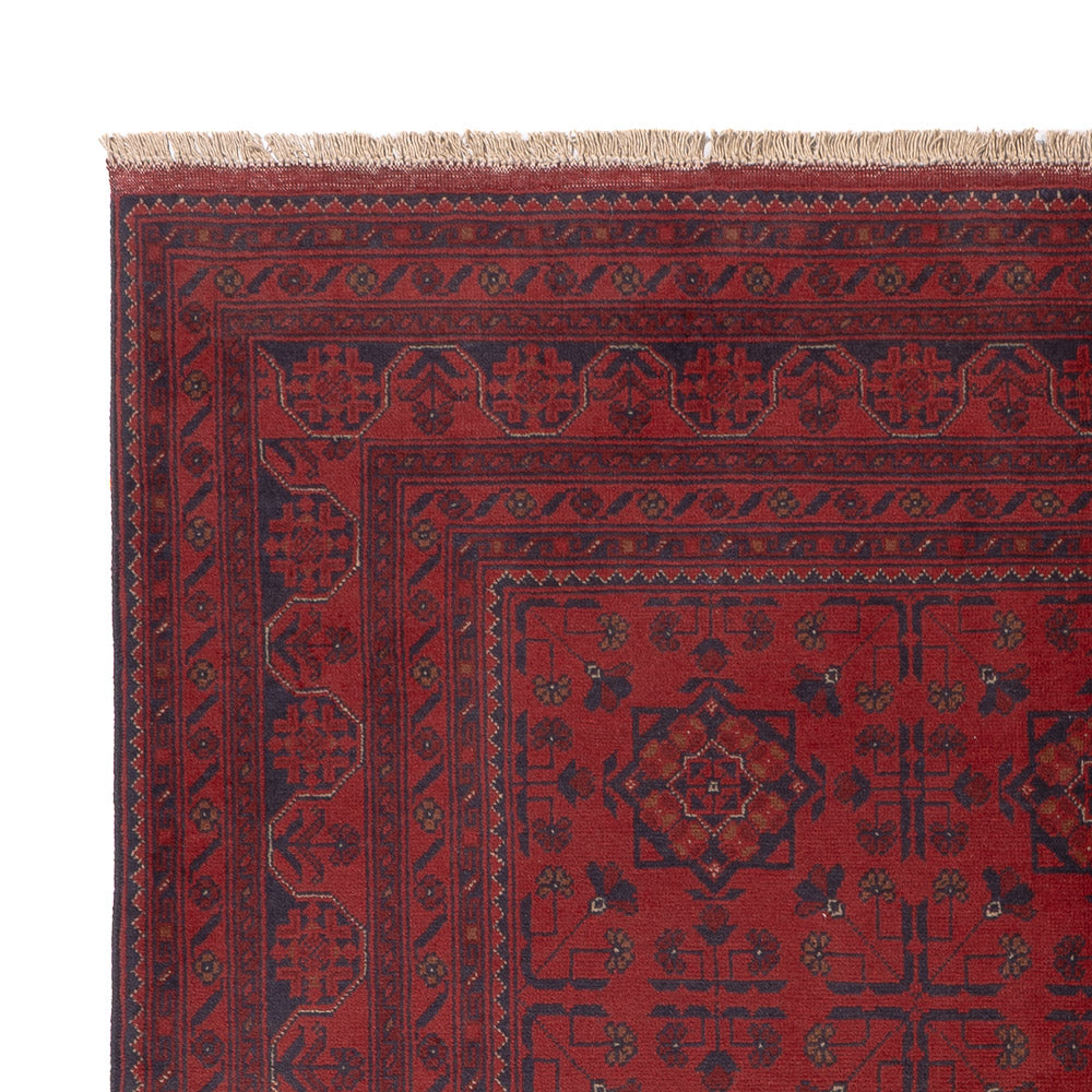 Afghan Rug - Kunduz - 236 x 166 cm - red
