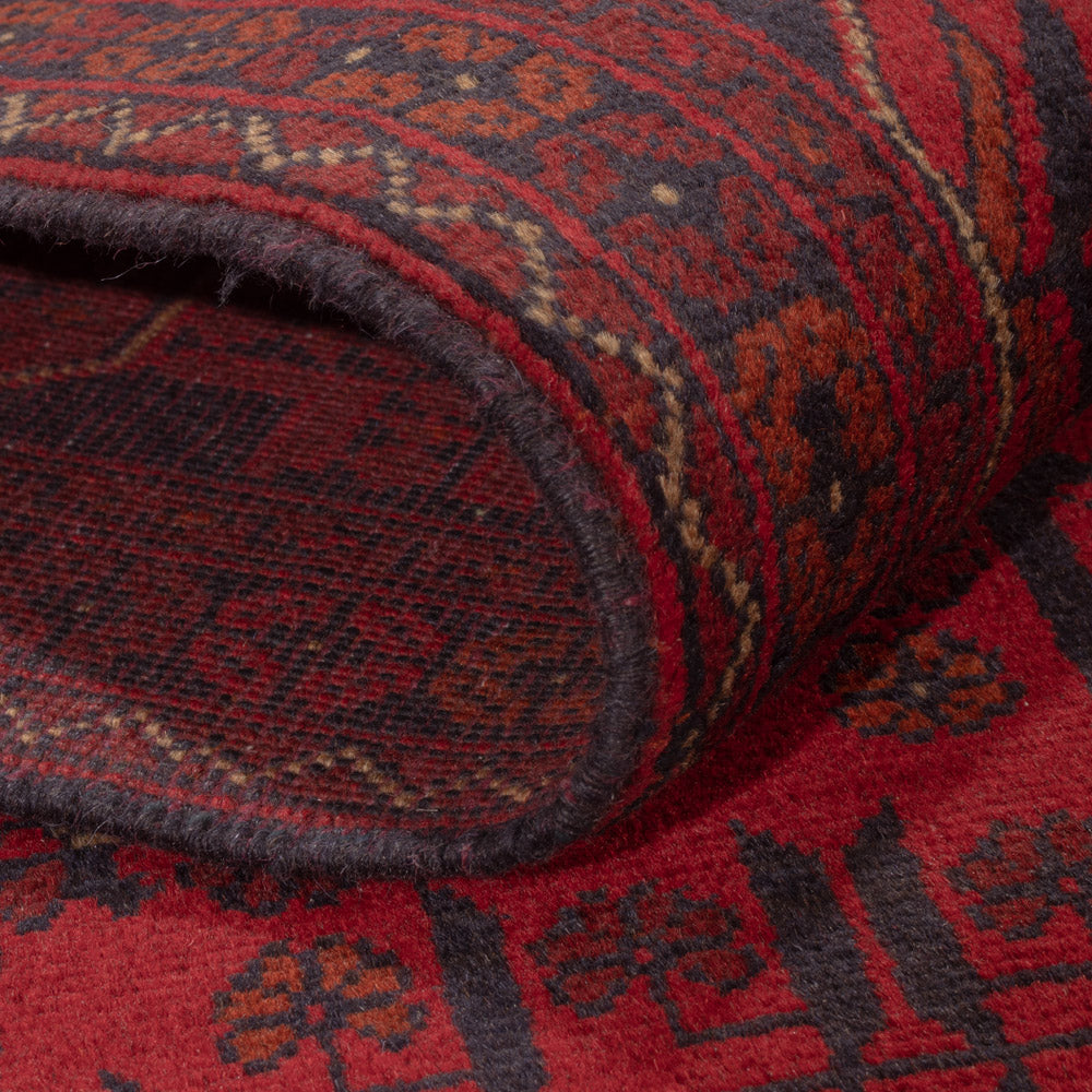 Afghan Rug - Kunduz - 236 x 166 cm - red