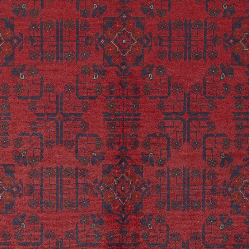 Afghan Rug - Kunduz - 229 x 177 cm - red
