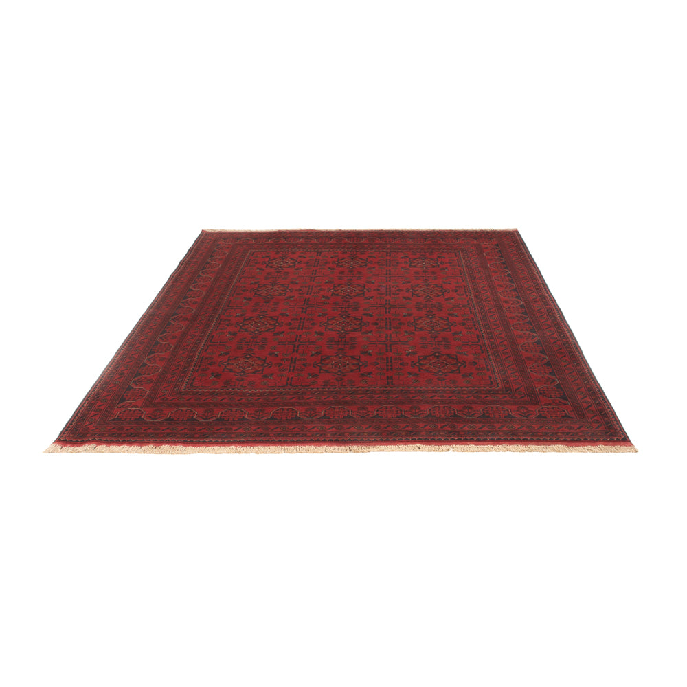 Afghan Rug - Kunduz - 229 x 177 cm - red