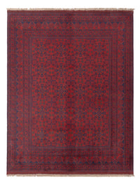 Afghan Rug - Kunduz - 231 x 176 cm - red