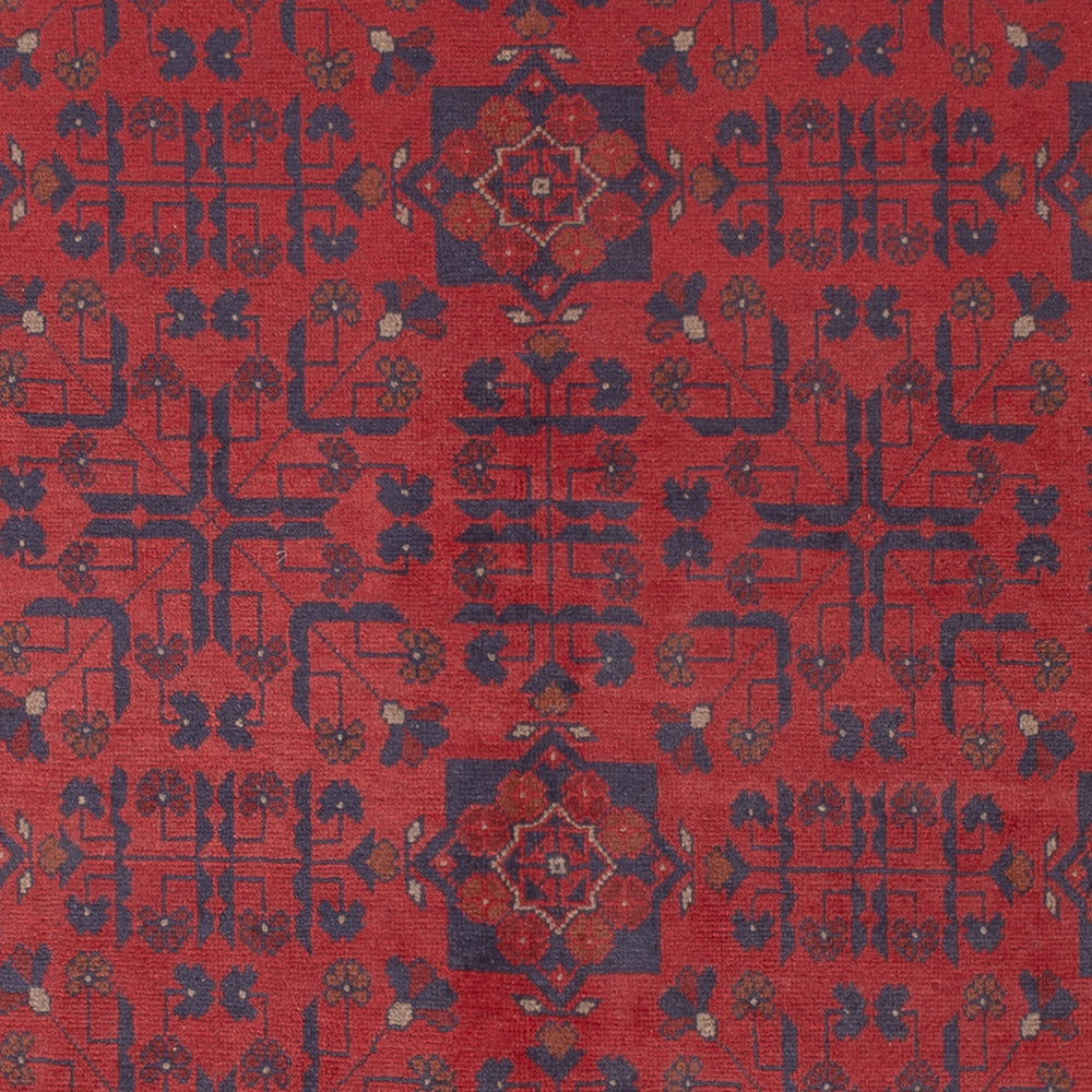 Afghan Rug - Kunduz - 234 x 171 cm - red