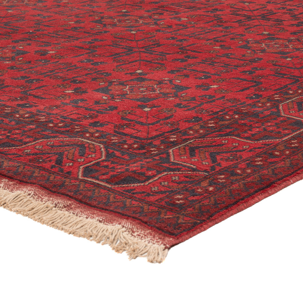 Afghan Rug - Kunduz - 234 x 171 cm - red