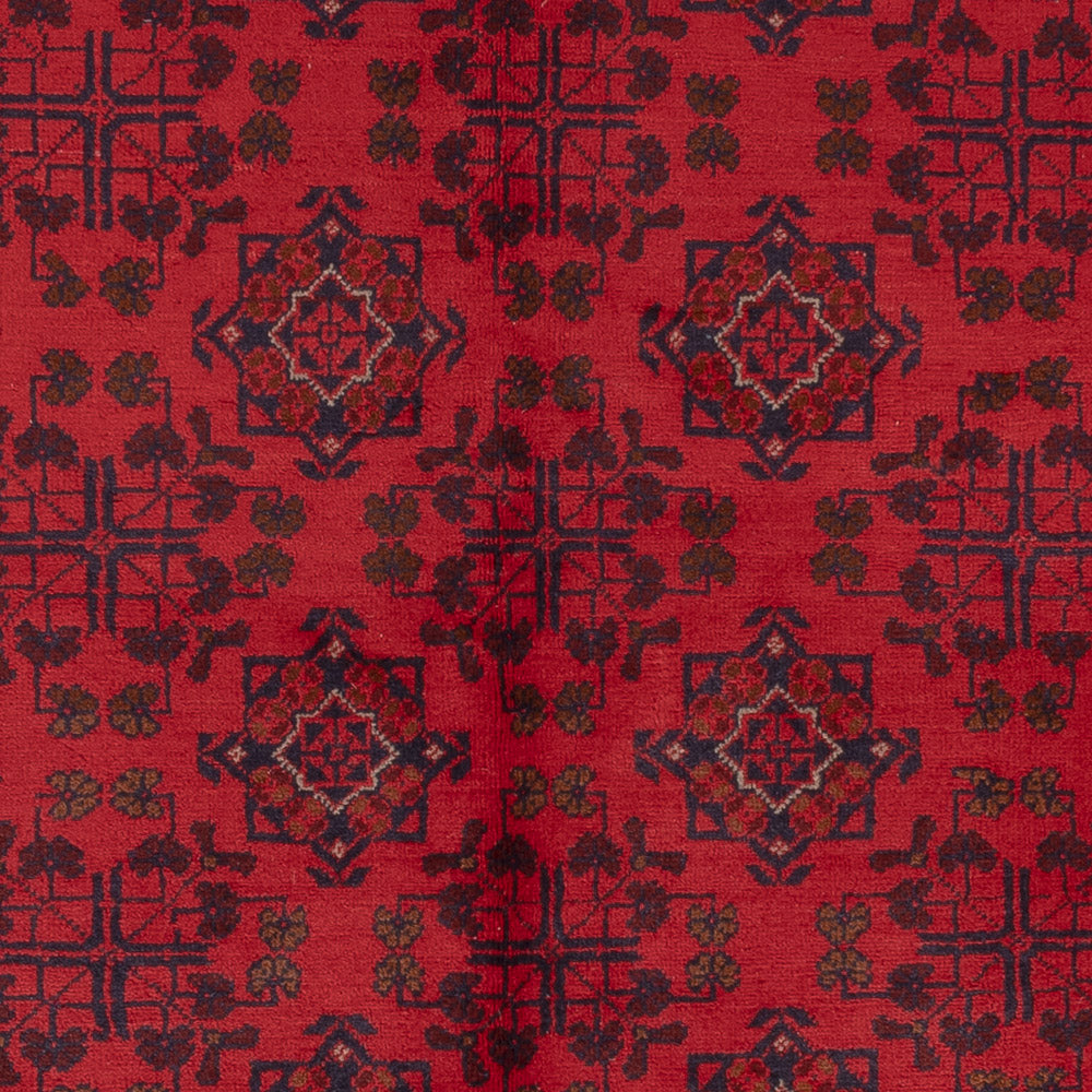 Afghan Rug - Kunduz - 223 x 173 cm - red