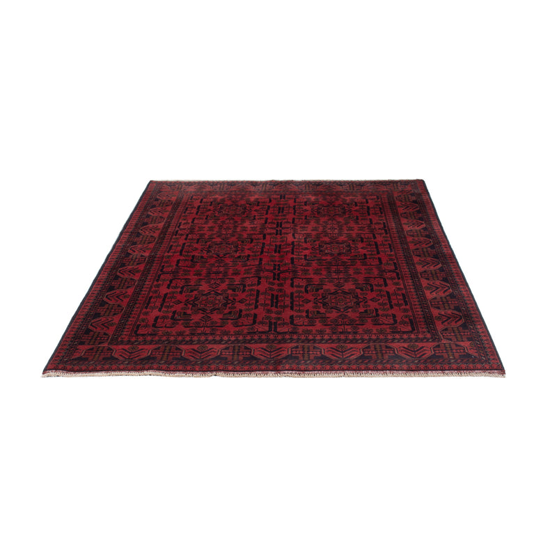 Afghan Rug - Kunduz - 197 x 146 cm - red