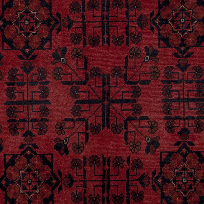 Afghan Rug - Kunduz - 205 x 147 cm - red