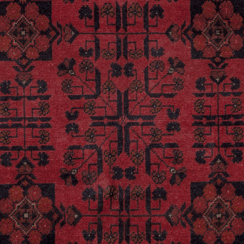 Afghan Rug - Kunduz - 206 x 151 cm - red