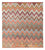 Kelim Rug - Splash - 285 x 263 cm - colorful
