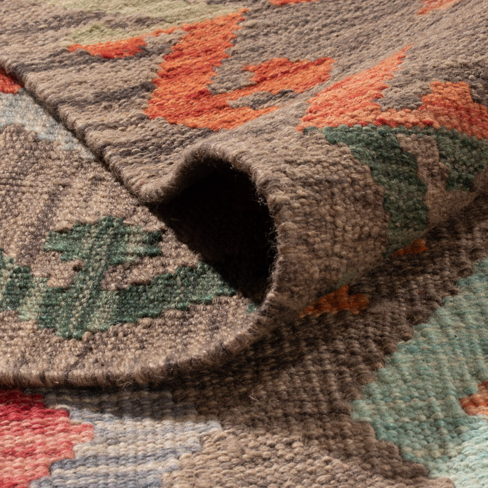 Kelim Rug - Splash - 353 x 247 cm - colorful