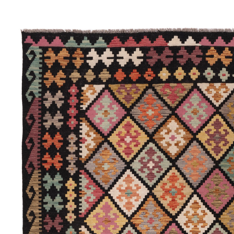 Kelim Rug - Splash - 364 x 261 cm - colorful