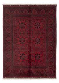 Afghan Rug - Kunduz - 200 x 145 cm - red