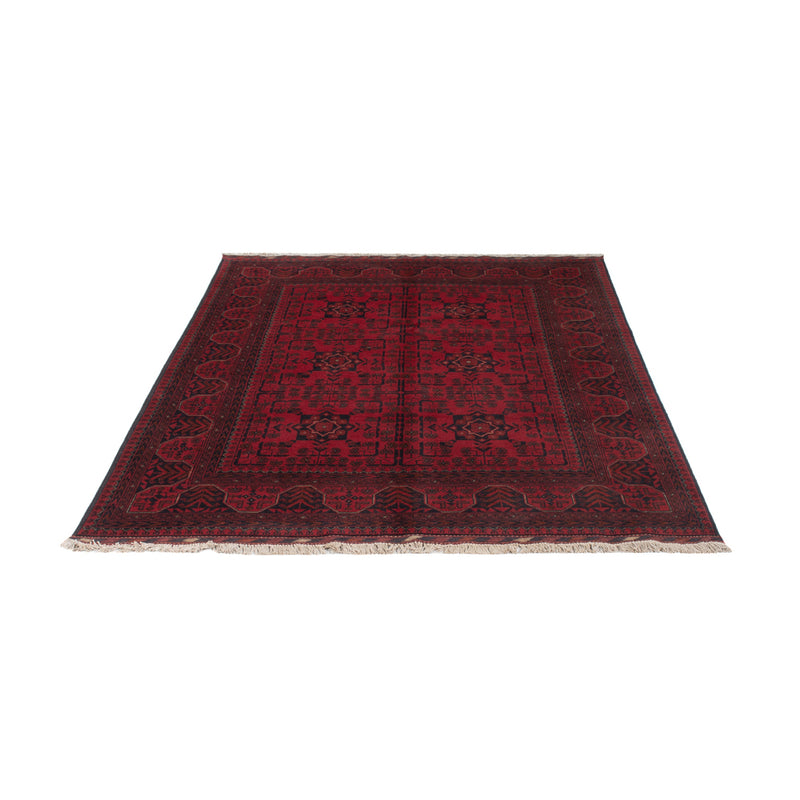 Afghan Rug - Kunduz - 200 x 145 cm - red