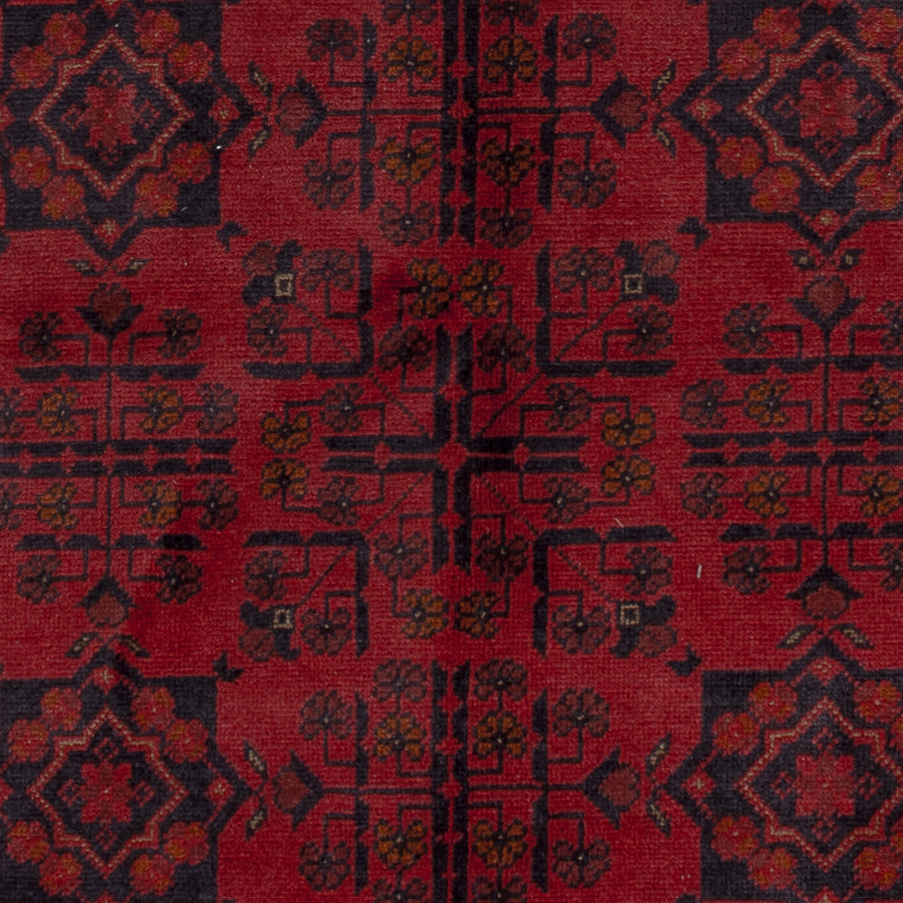 Afghan Rug - Kunduz - 200 x 152 cm - red